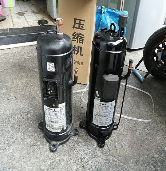 三江中央空调压缩机的更换维修